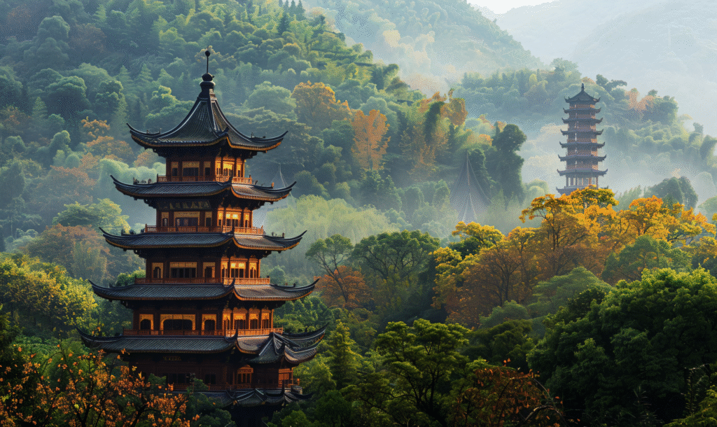 千库网 杭州灵隐寺寺庙 摄影图编号20616921