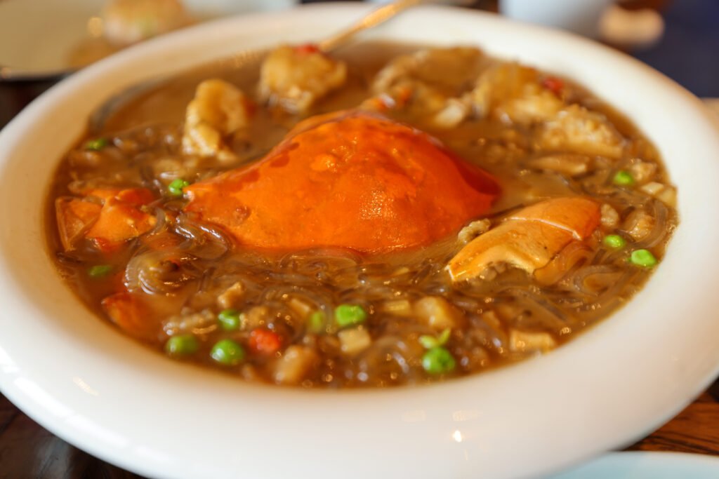 千库网 杭帮菜：豆面烧红膏蟹 摄影图编号21105050